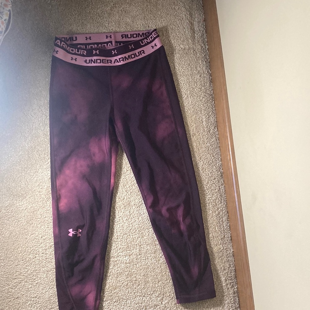 Purple under amour leggings